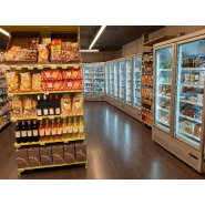 Vitrine réfrigérée murale 3 portes de 1m90 - r290 gaz écologique_1