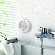 XOOPAR - Enceinte nomade waterproof Splash Pop Speaker blanche - Bluetooth IP65 - résistante eau, chocs et poussière - 930965_1