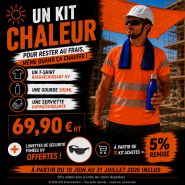Kit Chaleur + Lunettes de sécurité offertes