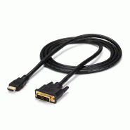 StarTech Cble HDMI® vers DVI-D de 1,8m - Mle / Mle - Noir_1