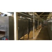 Tunnel de pasteurisation infrarouge électrique - pour l'industrie alimentaire - traitement sans contact_1
