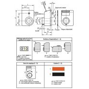 Indicateur de position - norelem - arbres creux Ø 10 H7 mm - 21940 - Carter polyamide et acier résistant_1