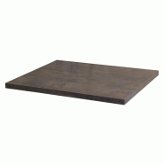 Plateau de table carré Tavola 70x60 - Underground rouille_1