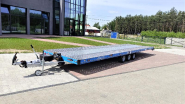 Remorque porte voiture-plateau - 8,50 X 2,10 M - 3500 KG - TA-NO TRIO PREMIUM 35.85_1