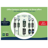 Totems Canisacs + Corbeille - 2 achetés = le 3eme offert + 500 sachets offerts par distributeur_1