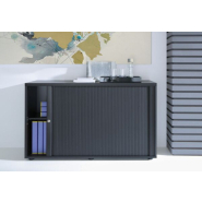 Armoire à rideaux compacte et élégante pour bureaux modernes_1