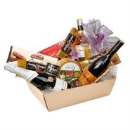 Corbeille carton microcannelure naturel 39x30x13cm - par 20_1