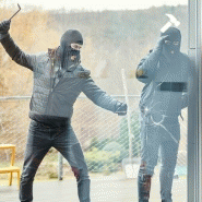 Film de sécurité anti-effraction pour fenêtre - SECU120-INC - 120 microns, incolore, norme EN 12600_1