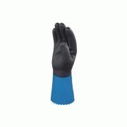 Gant de protection chimique PVC/Nitrile sur support polyamide - main enduite PVC/Nitrile - 30 cm - VV836_1