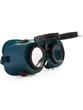 Lunettes-masque pour soudeur - Teinte 5 - Normes EN 166, EN 169, EN 175 - Cadre relevable et verres interchangeables_1