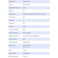 SA1500 - Masque FFP2 Aerem - Filtration 95% - Léger, pliable et testé en laboratoire_1