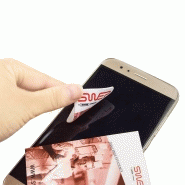 Sticker Cleaner Microfibre - Patch nettoyant personnalisable en microfibre anti-microbienne pour écrans tactiles_1