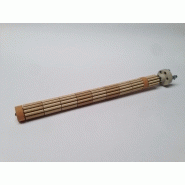 Thermoplongeur à barillets - Résistance remplaçable - Inox AISI 316L - Jusqu'à 16 KW_1