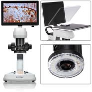 Loupe binoculaire Bresser adaptée pour biologie, botanique et philatélie