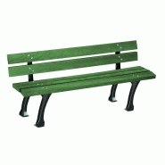 Banc plastique recyclé Glasgow_1