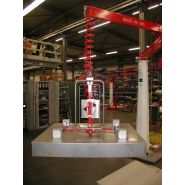 Palettiseur/Dépalettiseur magnétique stable - prise de boîtes, pots, bouteilles en verre avec capsule - manuel ou pneumatique_2