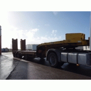 Remorque porte-engins NICOLAS - Référence 6194 - 4 essieux directionnels hydrauliques - PTC 68,20T_1