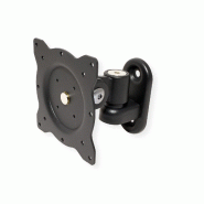 ROLINE Bras LCD pivotant, 3 pivots, montage mural, noir_1