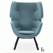 Fauteuil Moai - Softline - Feld Bleu clair_1