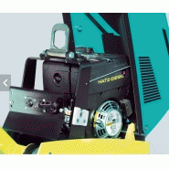 Plaque vibrante réversible Ammann APR 5920 - 440 kg - moteur diesel haute performance - force centrifuge 59 kN_1