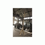 Porte manteau en bois foncé CAFÉ_1