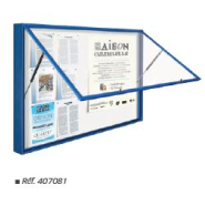 Vitrine d'extérieur majestueuse et intemporelle - épaisseur 75 mm - 10000_1