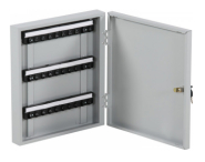 Armoire de rangement à clés - 30, 60, 100 ou 200 clés - Verrou à cylindre - Coloris gris_1