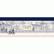 Corbeille carton rectangle Epicerie Fine 26x20 -_1