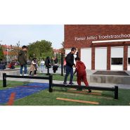 Poutre d'équilibre - Proludic - 4,70 m de largeur - JPS14-M - Parcours Santé Métal - dès 6 ans_1