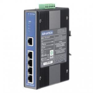 Switch rail DIN industriel 5 ports 10/100 Mbps - 4 ports PoE - Référence EKI-2525P-BE - Advantech_1