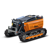 Tondeuse porte outils télécommandé RoboMINI - à chenilles - Travailler sur des pentes jusqu'à 50° - Transmission Hydraulique_1