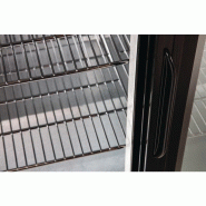 Arrière-bar deux portes coulissantes série G noir 198L GL010 Polar_1
