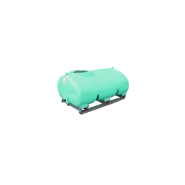 Cuve à vidange totale 2500L - DURACUVE 2500 - Polypropylène DN50 - Polyéthylène UV - Système anti-ballant Ball Baffle_1