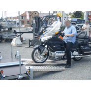 Rampe de chargement en alu 190 cm - antidérapante et renforcée pour motos - Patrick Remorques_1