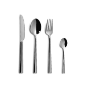 Couteau de table Lotus Q5 - Acier inoxydable 18/10 finition miroir, épaisseur 4 mm_1