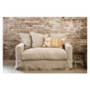 Fauteuil XL Biarritz 132 cm - Home Spirit - Confort et élégance en lin de haute qualité_1