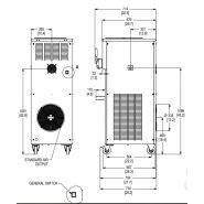 Spin Gel BV - Machine à glace italienne professionnelle 2 parfums - Technologie E.Co.S. - Gel Matic_1