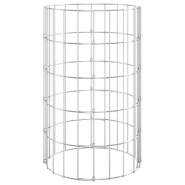 Vidaxl poteau à gabion circulaire acier galvanisé ø30x50 cm 152011_1
