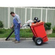 Aspirateur de voirie puissant avec bac 240 litres honda 50 cm3 4 temps_1