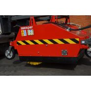 Balayeuse industrielle Attec - marche avant - pour télescopiques et chariots élévateurs - options hydrauliques et essence_1