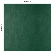 Nappe pliage M cellulose extra vert sapin 100x100cm - par 200_1