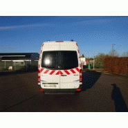 Ambulance Mercedes Sprinter équipée avec brancard et caméra de recul