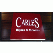 Enseigne caisson lumineux - Rouge_1