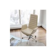 Fauteuil de direction synchrone avec accoudoirs intégrés confortables