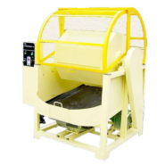 Tonneau rotatif de tribofinition pour les opérations de polissage et d'ébavurage_1