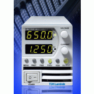 Z-PLUS-600W-SERIE - Alimentations de laboratoire INVENSYS 1 voie jusqu'à 650 V / 60 A - Puissance 600 W_1