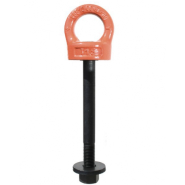 Anneau de levage orientable à vis long. Variable à émérillon GRADE 100 Référence 50-810A à 50-810G_1