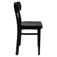 Chaise d'intérieur Bastia en bois finition wengé - par 2_1