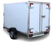 Remorque fourgon - 2,58 X 1,30 X 1,50m - 750 KG - VDM FO2581301501_1