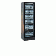 Vitrine réfrigérée noire scu1425 frameless TEFCOLD_1